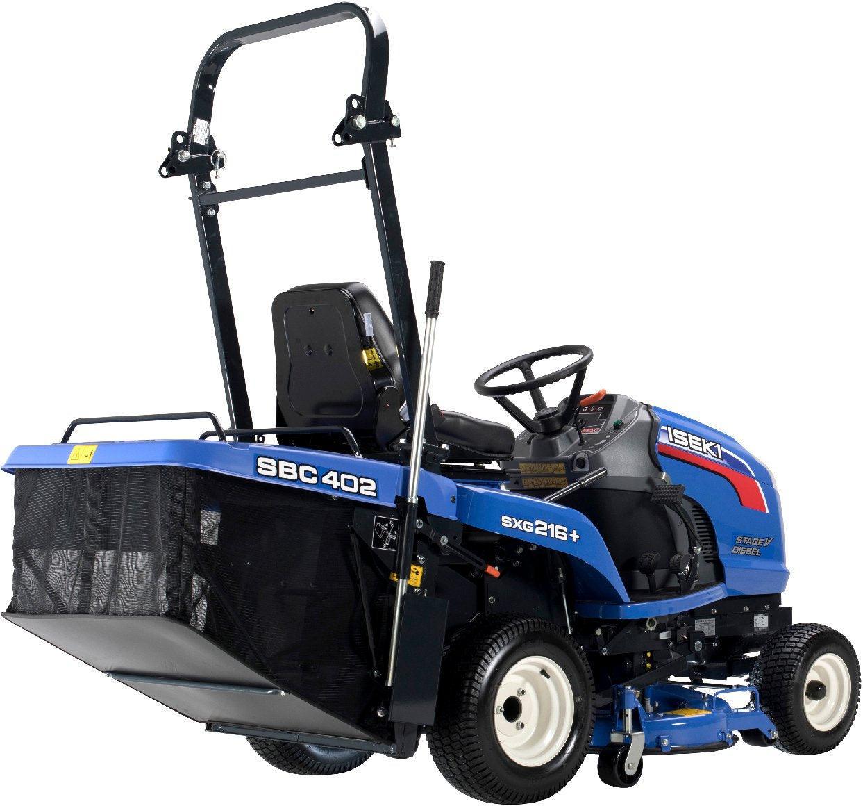 Iseki Diesel-Rasentraktor SXG 216 H mit StVZO Paket mit elektrischer Entleerung