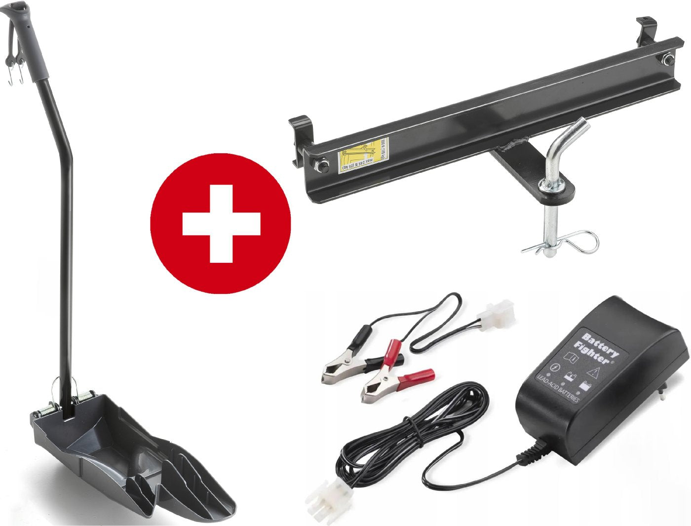 Stiga Rasentraktor Estate 798 W mit Mulchstopfen, Anhängerkupplung und Ladegerät