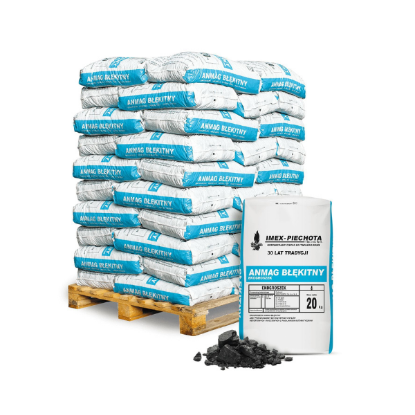 ANMAG Steinkohle 5–25 mm – 1000 kg Palette (50x20 kg Säcke) Premium Hartkohle für Ofen & Heizsysteme