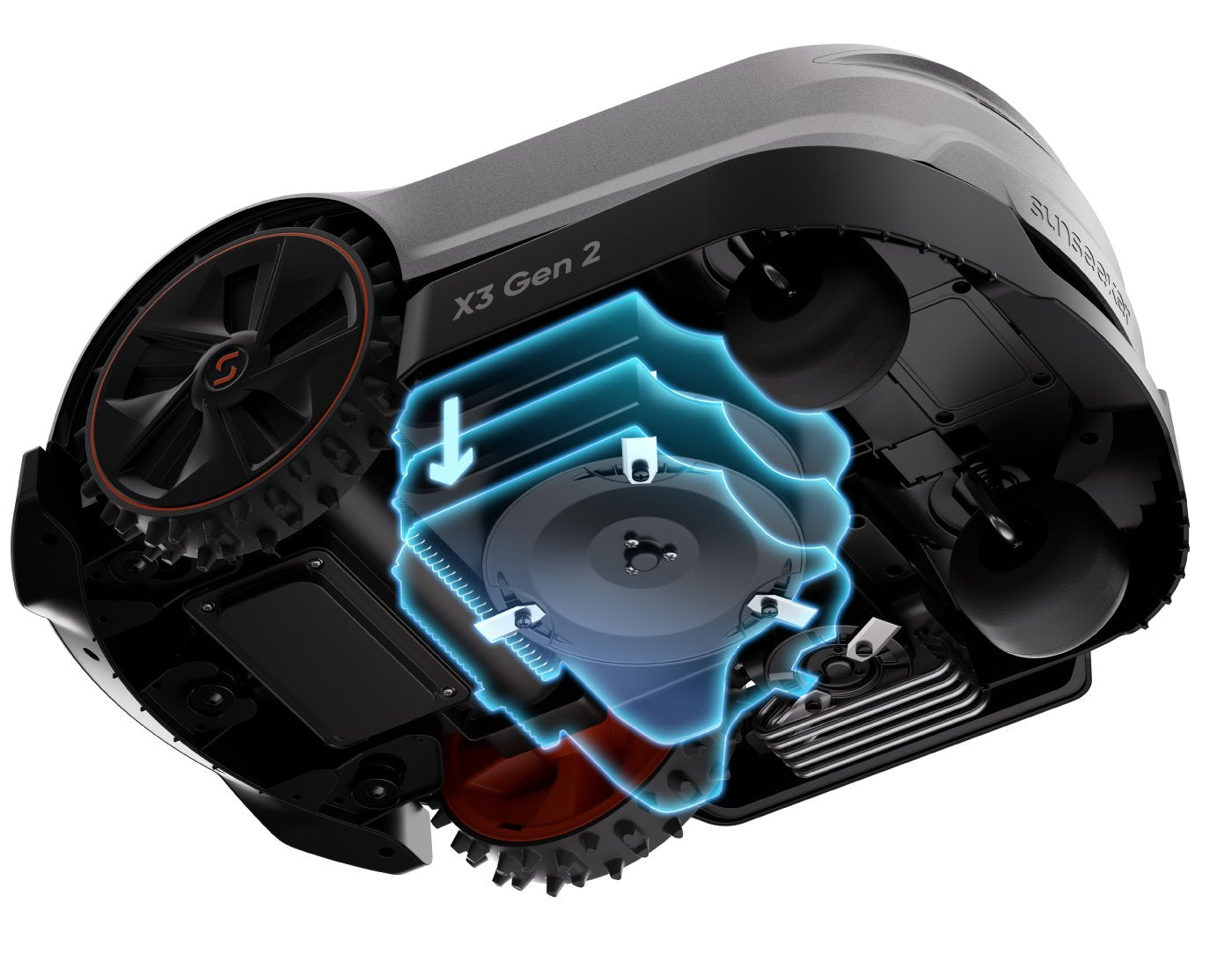 Sunseeker kabelloser Mähroboter X3 GEN 2 - für mittlere Rasenflächen